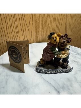 Boyds Bears Jackie and Leigh as time rolls by